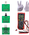 All In One Digital Multimeter For Electronics Repair Pro Grade DC AC Voltmeter Ohm Volt Amp Diode And Continuity Tester