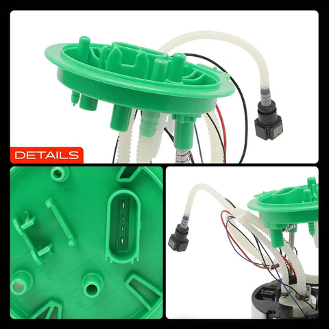 Heavy Duty Electric Fuel Pump Module Assembly Direct Fit Replacement For Audi A4 Quattro RS4 2005-2009 with sender connections