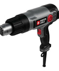 Heat Gun 1500 Watt Corded Workhorse With Dual Temperature Settings And Two Speed Modes, side view on white background