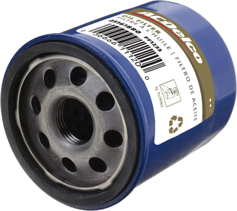 Durapack Engine Oil Filter single unit with blue casing, designed for 12 Pack High Efficiency Filtration 98 Percent at 25 to 30 microns