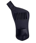 Eight-Hole Crossbow Bolts Quiver With Hip Waist Pocket, Durable Oxford Fabric Arrow Holder showing 8 slots, weather-resistant black