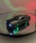 Shiny gray Mini RC Drift Car 1 To 64 Scale With LED Lights 4WD Pro Controls 2 Speed Modes Upgraded 2 4G Wireless Remote for kids and adults