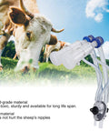 Goat And Sheep Milker Claw Kit With Teat Cups And Milking Cluster For Mobile Handheld Milking System beside grazing cow