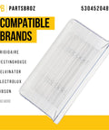 Drawer Assembly For Frigidaire Refrigerator 5304520487 Compatible With AP6886276 PS12718031 ultra durable clear replacement part