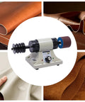 Premium Electric Leather Edge Burnishing Machine With 350W Pure Copper Motor And Cast Iron Build for heavy duty sanding tasks.