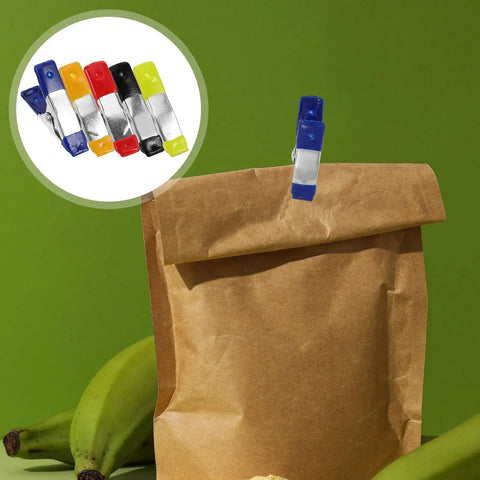 Top Notch 50 Piece Metal Spring Clamp Kit For Woodworkers And DIY Pros Featuring Durable Fixing Clips In Red Yellow Black Blue Plus Green To Secure Projects Fast on paper bag