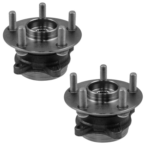 Two Piece Front Left And Right Wheel Bearing And Hub Assembly Kit Compatible With 2010 2015 Toyota Prius 2012 2015 Prius Plug In 2011 2017 Lexus CT200h Replacement With Heavy Duty Precision Fit