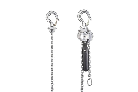 Compact Half Ton Chain Lever Hoist Come Along With 1100 Lbs Capacity And 10 Ft Lift Chain High Strength 800 MPa Lifting Chain