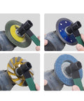 Ultra Rock Hard Angle Grinder Wrench Offering Zero Fuss Disc Changes And Sweet Grip On Stubborn Backing Nuts Making Your Grinding Repairs An Absolute Breeze Every Single Time in use on four different grinder discs.
