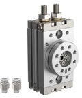 MSQB 180-degree pneumatic rotary actuator with mounting block, magnetic, double-acting, model MSQB-10A