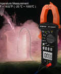 Smart TRMS 6000 Counts Clamp Meter With App Hookup For Android And iOS Digital Clamp On Ammeter measuring temperature in lab