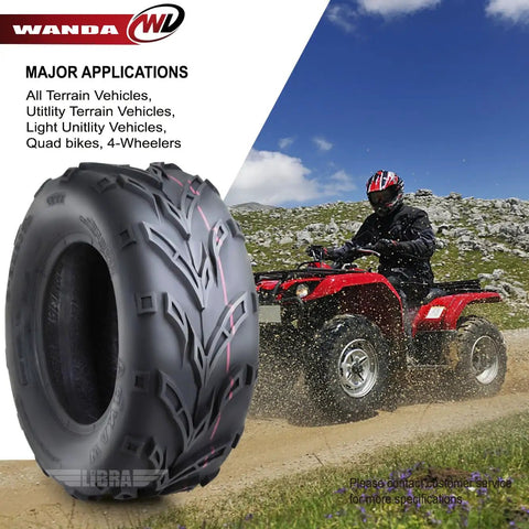 Go Kart And ATV Tires 16x6x8 4PR Fox Tread Directional Tires Set Of 2 For Mud Snow And Sand Ready Durable PunctureResistant