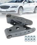 2-3 Inch Drop Leaf Spring Shackles Replacement Kit For Chevy Silverado 2007-2018 with bushings