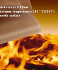 Pro Grade 3 Pack Nonstick PTFE Sheets 12 By 16 Inches With 3 Rolls 10mm By 33m Heat Resistant Sublimation Tape For Heat Press Transfers
