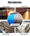 Wide application of Honest Workhorse Heavy Duty Welding Positioner for plasma cutting, flame cutting, flange welding, surface spraying.