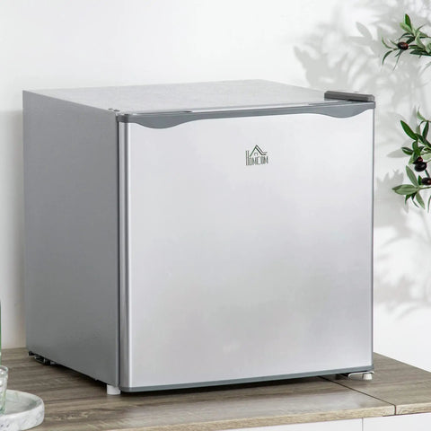 Sleek Compact Countertop Mini Freezer With Removable Shelves And Cool Gray Housing Perfect For Dorms And Apartments A Sick Game Changer keeping meat frozen.