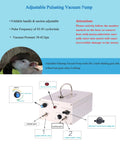 Portable Electric Goat Milking Machine Auto Milker With 3L Stainless Steel Bucket, Fast Daily Milking For Goats And Sheep, Gentle Yet Efficient, A Real Time Saver For Small Farms And Home Use. Adjustable pulsating vacuum pump with controls and hose ports.