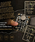 Interactive Morse Code Training Kit With LEDs And Signal Buttons For Adults Real Time Feedback Decoding Practice Telegraph And