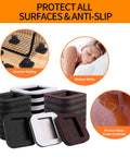 12 Pack Felt Furniture Coasters Caster Cups For Hardwood Floors Non Slip Pads That Keep Your Stuff From Sliding And Scratches