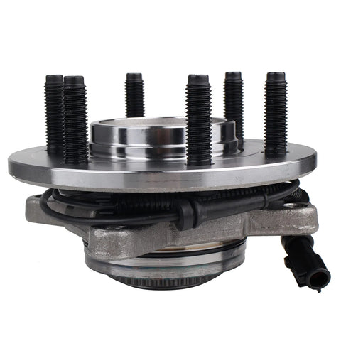 Side view of Front Wheel Hub Bearing Assembly 515046 for 2004 Ford F-150 Heritage and 2004-2005 F-150 4WD with ABS, 6 stud fitting.