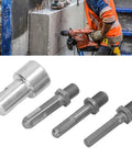 Heavy Duty Carbon Steel Keyless Chuck Adapter for Impact Drivers with Drill Bits