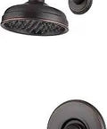 Marielle Shower Trim Kit With Rain Showerhead, 1.8 GPM, Tuscan Bronze Finish, ADA A117.1 Compliant, CALGreen Certified Water Efficient
