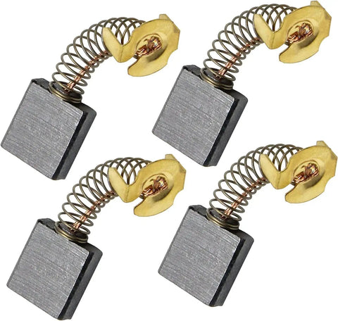 4 Pack Carbon Brushes For Power Tools Replacement Kit Pro Grade Build Easy Install Compatible With D24000 DW713 DW715 DW716 BTS21 D04 Table Saw 61436700 Replaces 514002430 0502025007