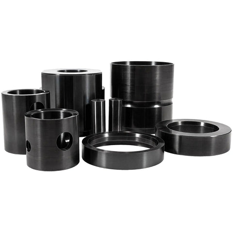 Leaf Spring Pin And Bushing Adapter Service Kit Remover And Installer Tool Set For Heavy Duty Trucks And Equipment in black steel