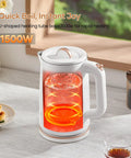 Fast Boil Electric Kettle 1500W 1.8L Stainless Steel Auto Shut Off Boil Dry Protection Perfect For Coffee And Tea Quick Hot Water