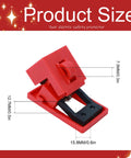 12 Pack Circuit Breaker Lockout Kit Clamp On For Single Pole Panels Fits 20 To 50 Amp Breakers 120 To 277 Volt Lockout Device