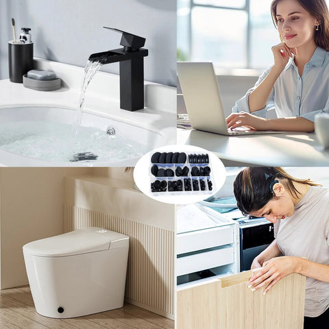 130 Pcs Rubber Hole Plugs Set In 11 Sizes Silicone Round Plugs For Sealing Holes In Industrial Automotive And Furniture Applications