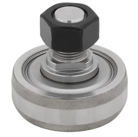 Heavy Duty Baler Plunger Bearing With 2.5 Inch Roller, showing metal roller and bearing assembly for agricultural use.