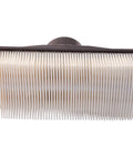 Side view of Air Filter 102-463 For Kawasaki FR541V FR600V Lawn Mower Engine Replacement For OEM 11013-0727 showing pleated design