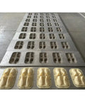 Pro Level Automatic Waste Paper Tray Machine With Smooth Pulp Molding Tech For Fast Carton Press Production showing multiple molds for egg cartons.