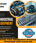 Industrial equipment featuring gears and conveyors lubricated with Red N Tacky High Performance Lithium Grease For Bearings And Chassis