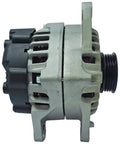 Side view of New 12V 90A PMA Alternator For Hyundai Accent 1.6L 2010 2011 And Kia Rio Rio5 1.6L 2010 2012 Replacement Part