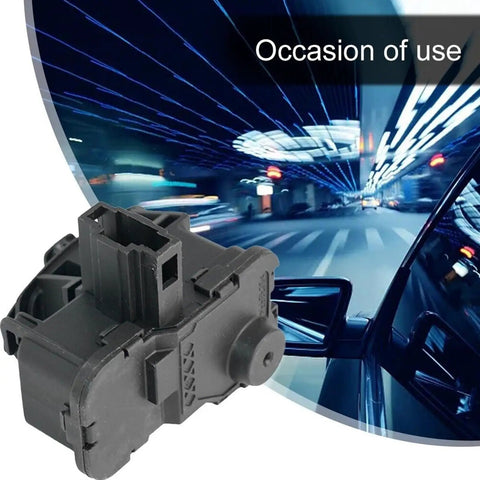 Slick Black Car Servo Motor Straight Up Dependable Bolt On Upgrade For 2013 2017 Fits 7P0810773D 7P0810773F showcased in use.
