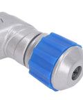 Close-up of ergonomic knob on pipe cutter for 4 to 32 mm copper aluminum steel iron tubes, no fuss quick cuts, durable and easy to use.