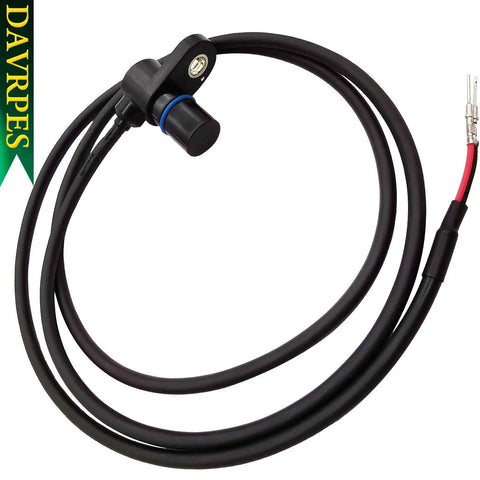 Crankshaft Position Sensor For Harley Touring Dyna Electra Glide Road King FXD Wide Glide Screamin Eagle 2000 2001 2002 2003 Replacement 32798 00B 32798 00A OEM Quality Performance Upgrade Ride Ready black wired sensor with connector