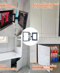 Beefy Metal Access Panel Featuring A Slick Pop Open Mechanism For Tile Walls And Ceilings Super Waterproof Indoor Outdoor Plumbing Hole Cover with plumbing, air conditioning, and heating access openings.