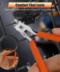 Ultra Thin Model Nippers for Gundam and Resin Kits with 0.01mm flush blade Cr V steel non stick coated ergonomic grip