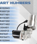 ABS Pump Brake Booster Hydraulic Motor For 2000 To 2019 Pajero Montero Replacement Accumulator Unit Compatible With MR569728 MR977461