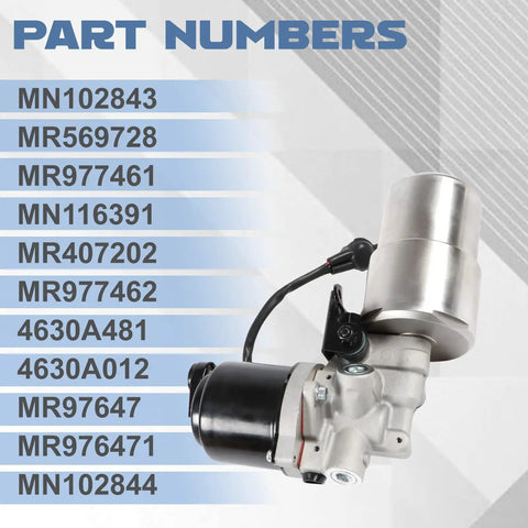 ABS Pump Brake Booster Hydraulic Motor For 2000 To 2019 Pajero Montero Replacement Accumulator Unit Compatible With MR569728 MR977461