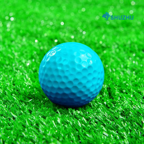 Six Pack Colorful Golf Balls Gift Set For Practice And Training Bright Blue Green Red Yellow Colorful Balls Easy To Spot