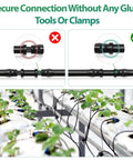 All In One One Quarter Inch Barbed Coupling Fittings Kit For Drip Irrigation 110 Piece Universal Double Barbed Connectors