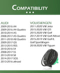 Compatibility list for Fuel Filler Cap Replacement For Audi And Volkswagen Cars Black Sealing Gas Cap Durable Tank Cover