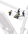 Versa Bike Mount Kit For Bottle Cages And Accessories, 2-Piece Set, Black, Adjustable 20 To 60mm Clamp On Bike Frame