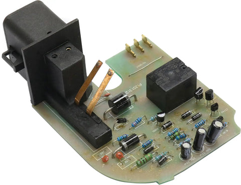 Heavy Duty Direct Fit Wiper Pulse Module For Chevy C K Trucks And SUVs Smooth Wiper Control No Drama Straight Up Replacement Plug And Play Setup Fits 88 To 05 circuit board with components.