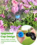 36 Pack Quick Connect Drip Irrigation Emitters With Adjustable 360 Degree Sprinklers watering garden plants
