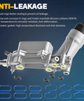 Anti-leakage features of Upgraded Aluminum Engine Oil Filter Housing With Oil Cooler For 2011-2016 Chrysler and Dodge models